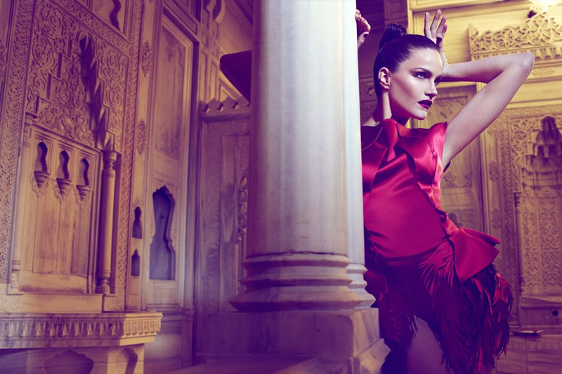 missyrayder5 Elle Turkey January | Missy Rayder by Koray Birand