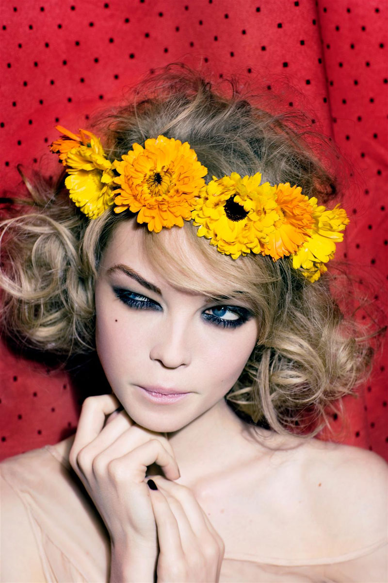 siritollerod2 Morning Beauty | Siri Tollerød by Ellen von Unwerth