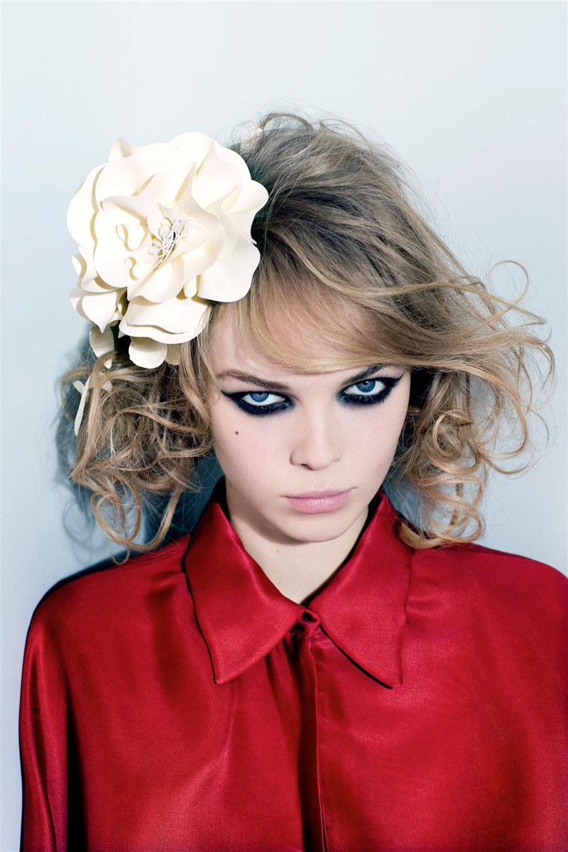 siritollerod6 Morning Beauty | Siri Tollerød by Ellen von Unwerth