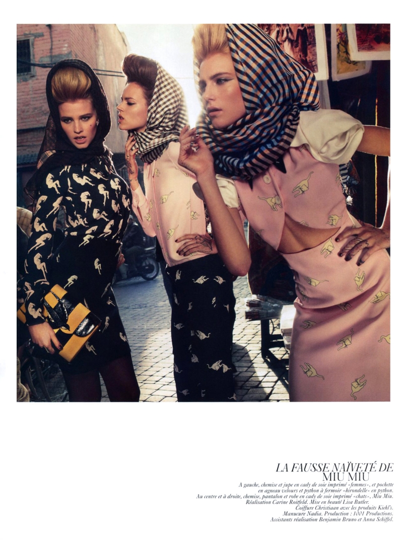 inezvinoodh3 Vogue Paris February 2010 | Vogue à Porter by Inez & Vinoodh