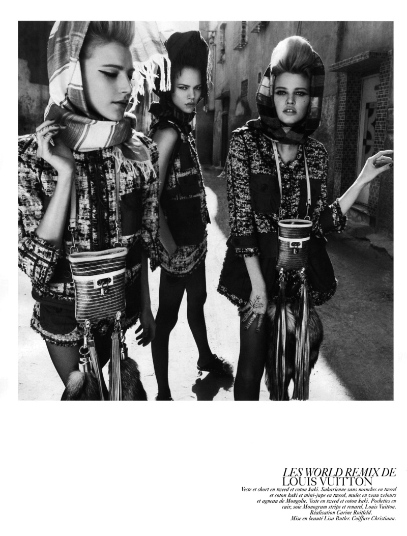 inezvinoodh7 Vogue Paris February 2010 | Vogue à Porter by Inez & Vinoodh