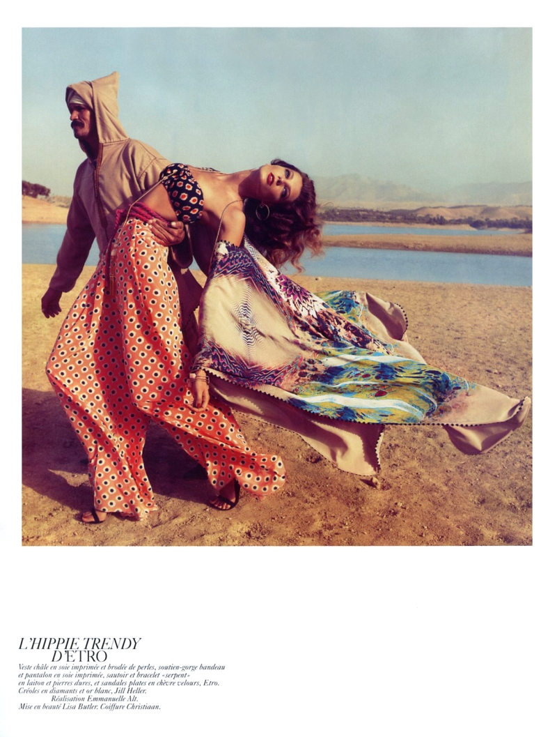 inezvinoodh8 Vogue Paris February 2010 | Vogue à Porter by Inez & Vinoodh