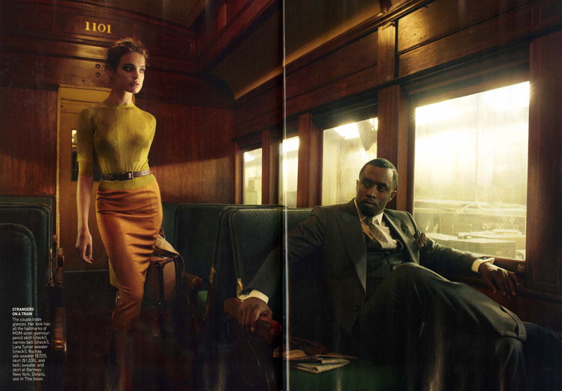 Vogue US | Natalia Vodianova & Diddy by Annie Leibovitz nataliavodianovaforvogueus6 Vogue US | Natalia Vodianova & Diddy by Annie Leibovitz