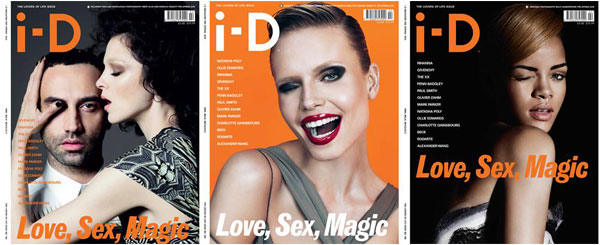 idcover th i D Pre Spring 2010 Covers | Mariacarla Boscono, Riccardo Tisci, Natasha Poly & Rihanna