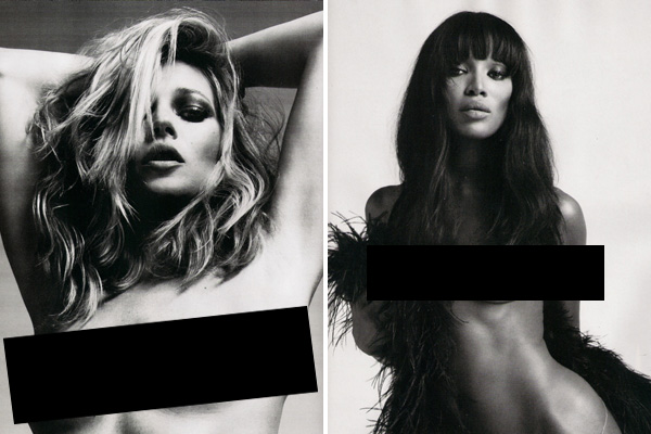 Love #3 | Body Conscience Part II: Kate Moss & Naomi Campbell by Mert & Marcus kateandnaomi Love #3 | Body Conscience Part II: Kate Moss & Naomi Campbell by Mert & Marcus