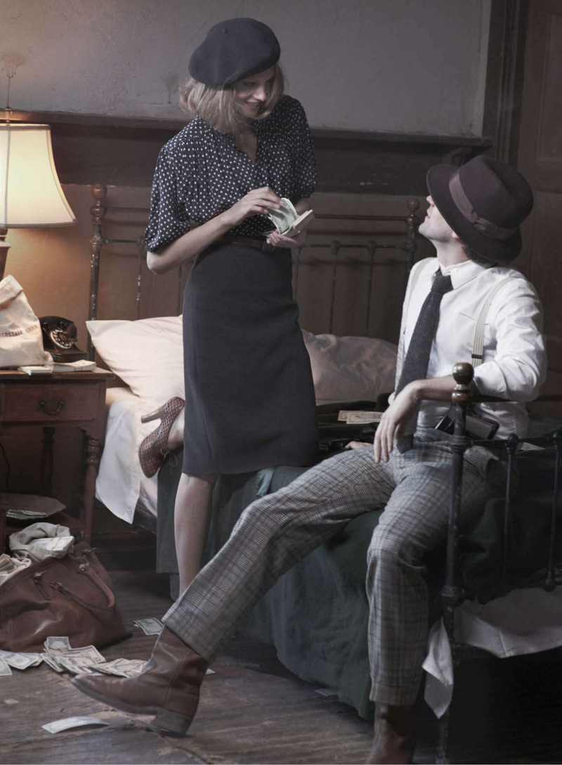 Harper's Bazaar US March 2010 | Anna Selezneva & Wes Bentley by Peter Lindbergh mostwantedbazaar10 Harper's Bazaar US March 2010 | Anna Selezneva & Wes Bentley by Peter Lindbergh