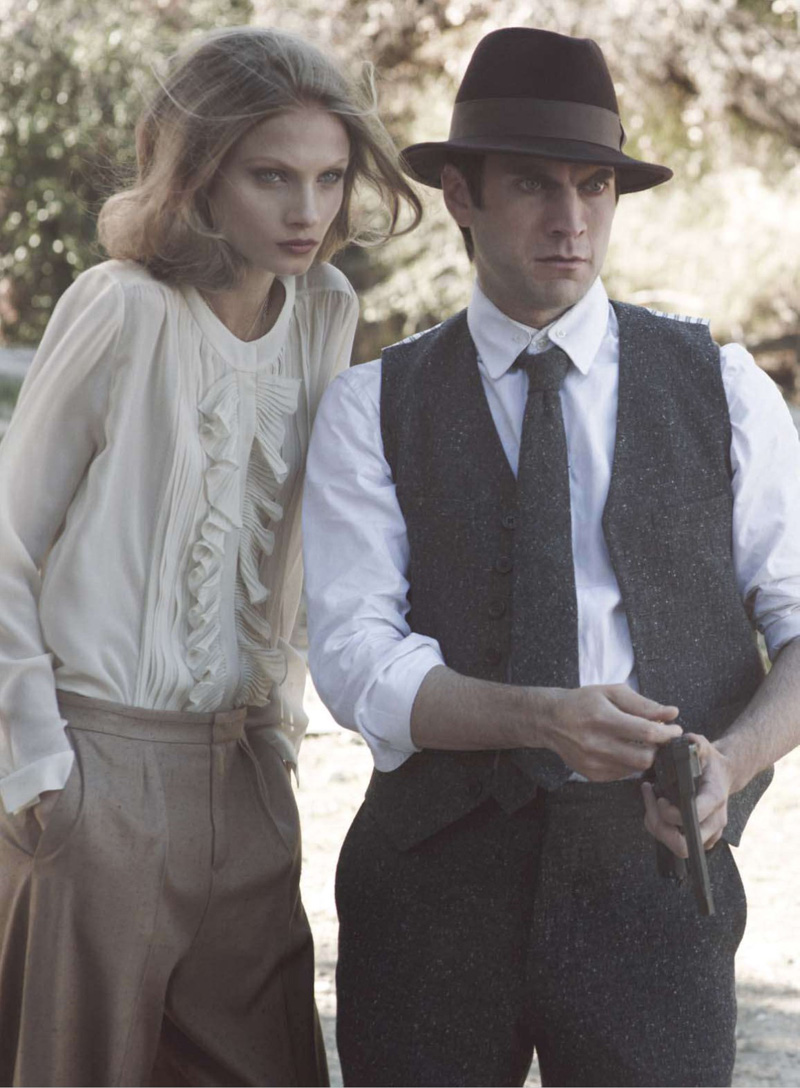 Harper's Bazaar US March 2010 | Anna Selezneva & Wes Bentley by Peter Lindbergh mostwantedbazaar12 Harper's Bazaar US March 2010 | Anna Selezneva & Wes Bentley by Peter Lindbergh