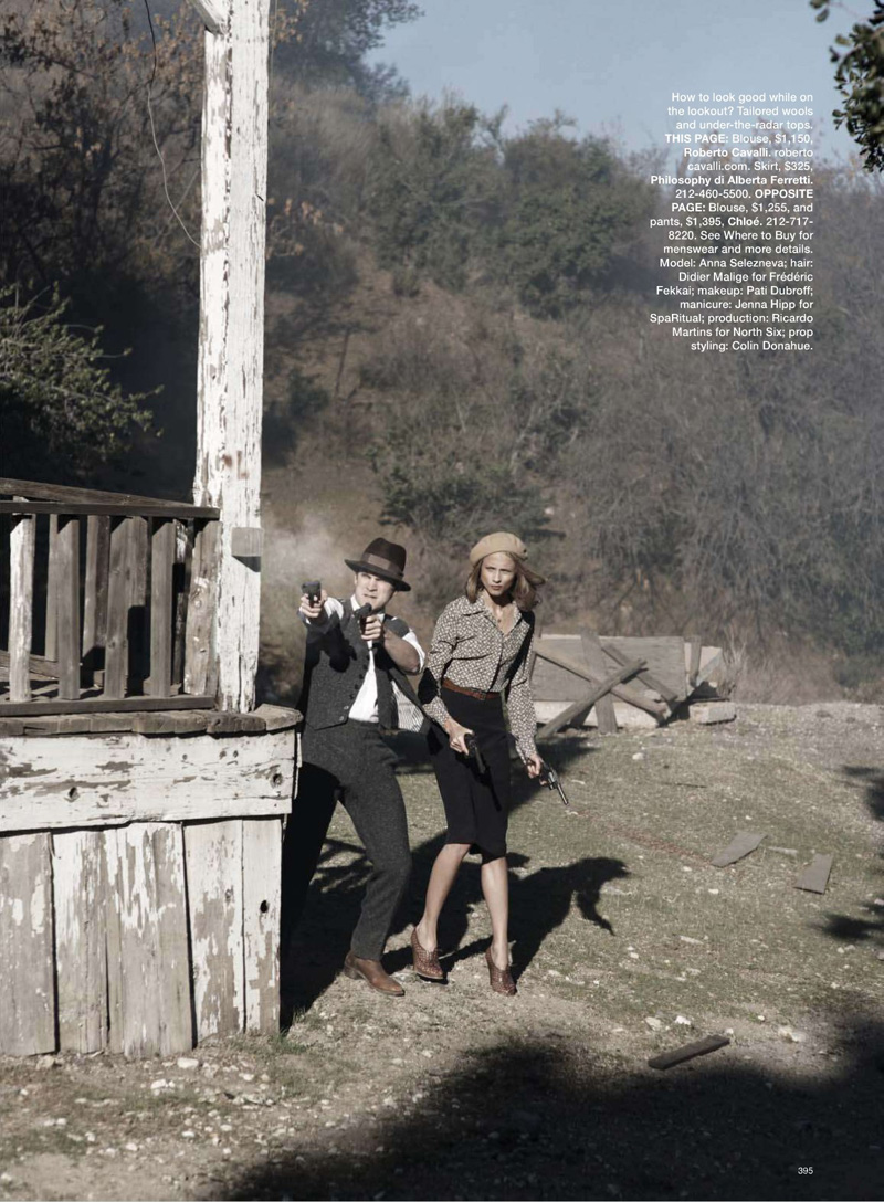 Harper's Bazaar US March 2010 | Anna Selezneva & Wes Bentley by Peter Lindbergh mostwantedbazaar13 Harper's Bazaar US March 2010 | Anna Selezneva & Wes Bentley by Peter Lindbergh