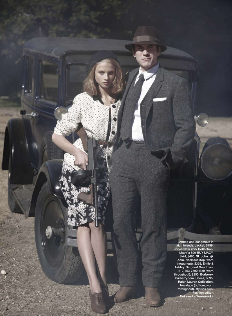Harper's Bazaar US March 2010 | Anna Selezneva & Wes Bentley by Peter Lindbergh mostwantedbazaar2 Harper's Bazaar US March 2010 | Anna Selezneva & Wes Bentley by Peter Lindbergh