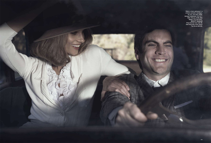 Harper's Bazaar US March 2010 | Anna Selezneva & Wes Bentley by Peter Lindbergh mostwantedbazaar3 Harper's Bazaar US March 2010 | Anna Selezneva & Wes Bentley by Peter Lindbergh
