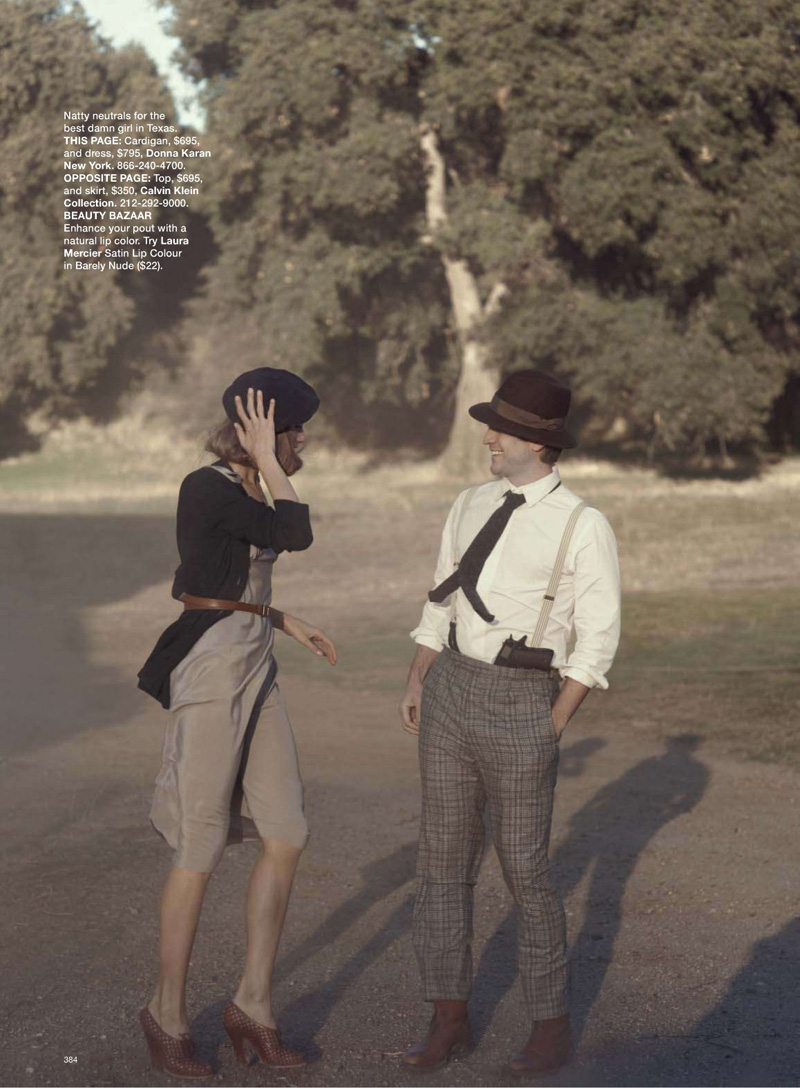 Harper's Bazaar US March 2010 | Anna Selezneva & Wes Bentley by Peter Lindbergh mostwantedbazaar4 Harper's Bazaar US March 2010 | Anna Selezneva & Wes Bentley by Peter Lindbergh