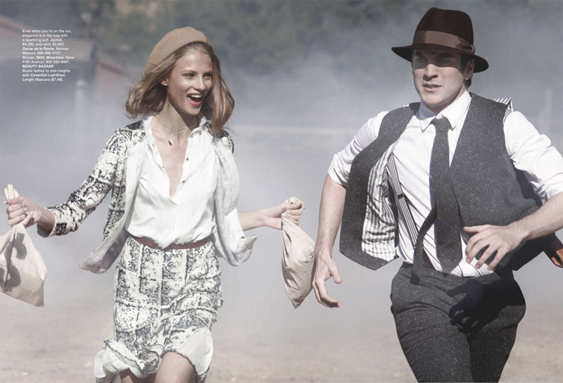 Harper's Bazaar US March 2010 | Anna Selezneva & Wes Bentley by Peter Lindbergh mostwantedbazaar8 Harper's Bazaar US March 2010 | Anna Selezneva & Wes Bentley by Peter Lindbergh