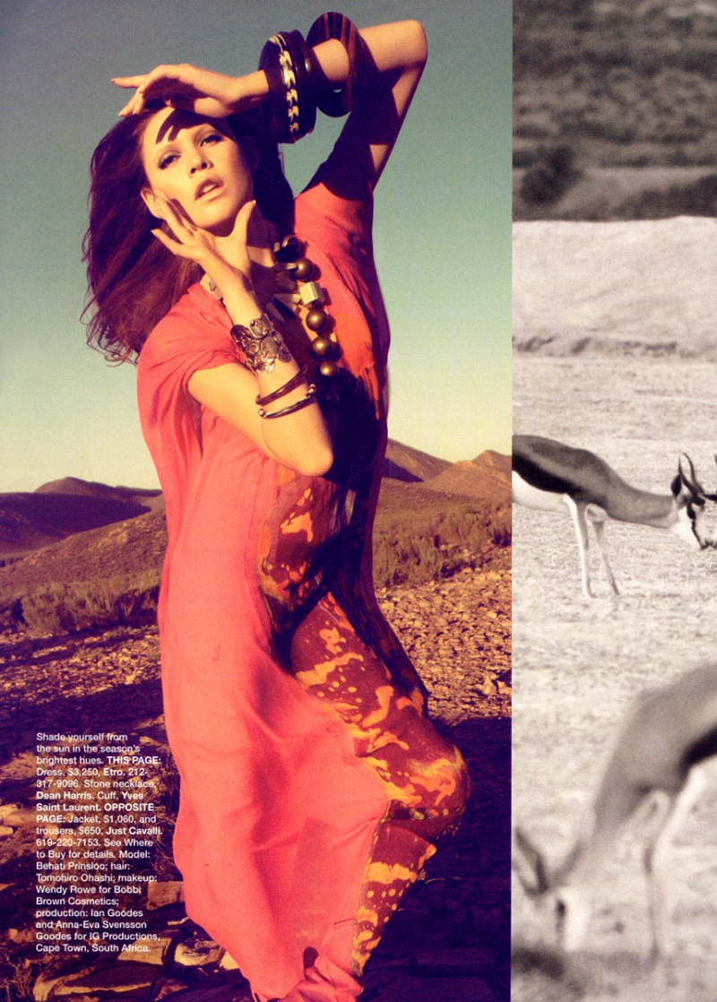 behatibeauty8 Morning Beauty | Behati Prinsloo by Camilla Akrans
