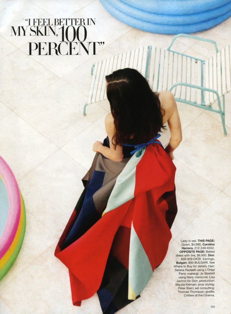 demimoore1 Demi Moore by Mark Seliger | <em>Harpers Bazaar US</em> April 2010