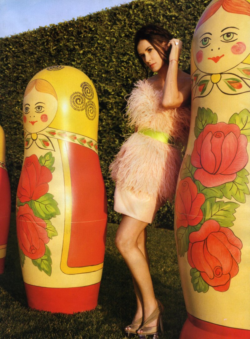 demimoore6 Demi Moore by Mark Seliger | <em>Harpers Bazaar US</em> April 2010