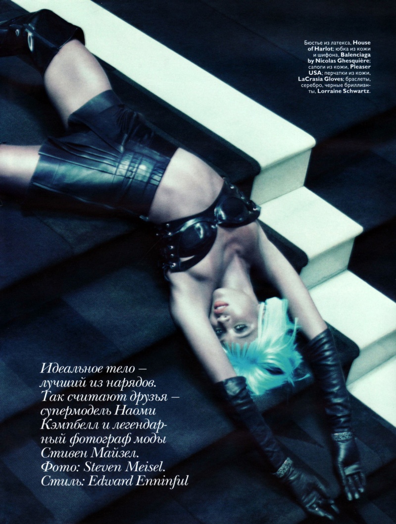 naomimeisel1 Naomi Campbell by Steven Meisel | <em>Vogue Russia</em> April 2010