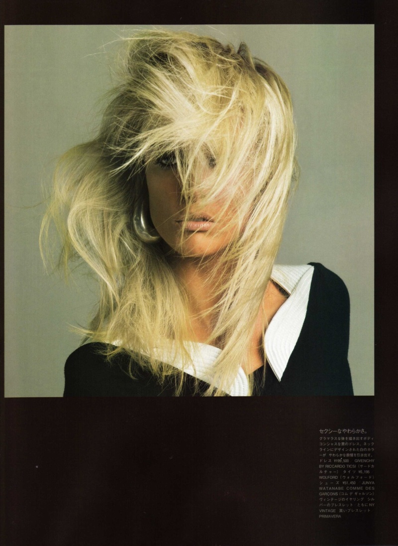 raquel zimmermann15 Raquel Zimmermann by Inez & Vinoodh in Mistress in Monochrome | <em>Vogue Nippon</em> May 2010