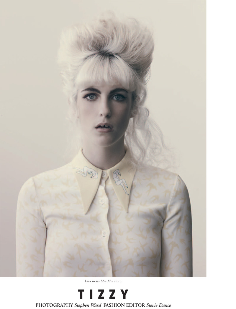 stephen ward1 Lara & Eve by Stephen Ward in Tizzy | <em>Russh</em> April/May 2010