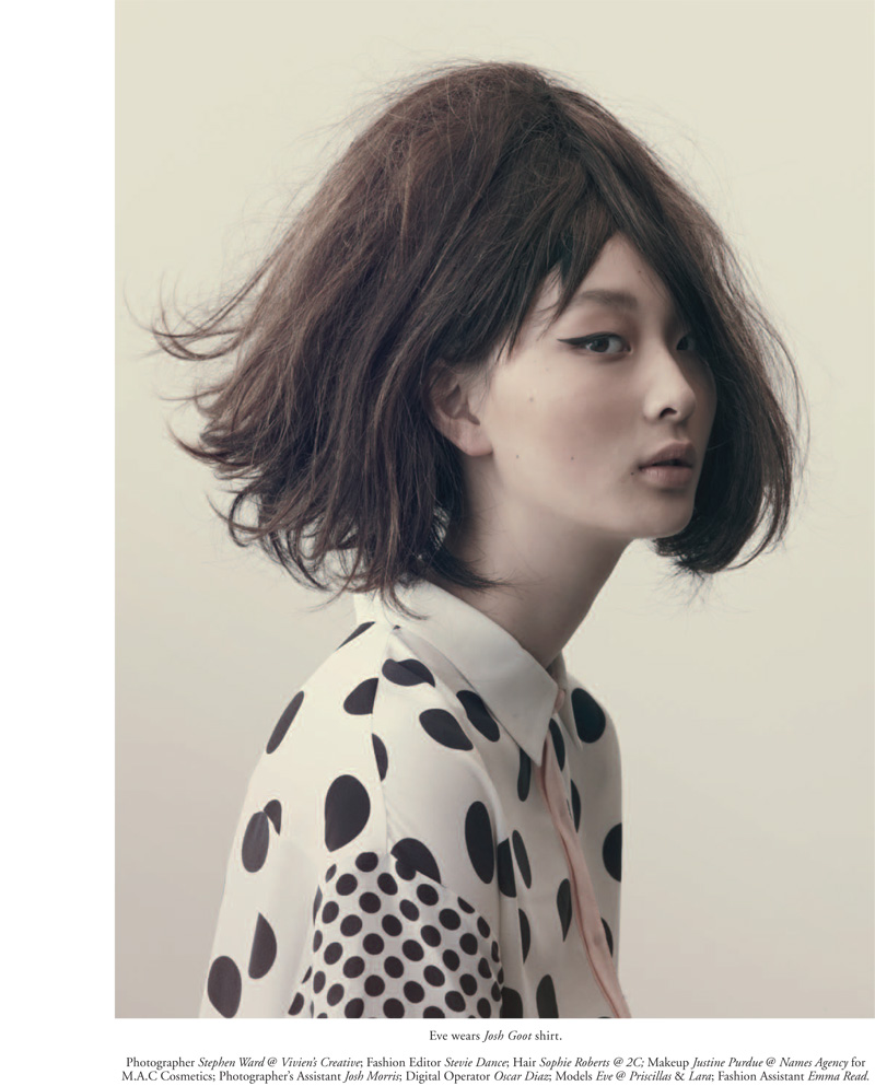 stephen ward6 Lara & Eve by Stephen Ward in Tizzy | <em>Russh</em> April/May 2010