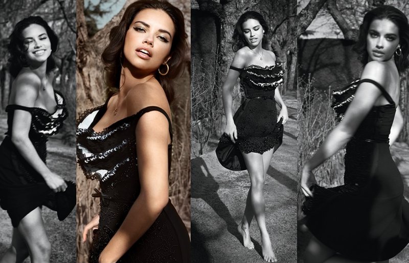 adriana lima7 Adriana Lima for <em>Vogue Spain</em> June 2010 by Vincent Peters
