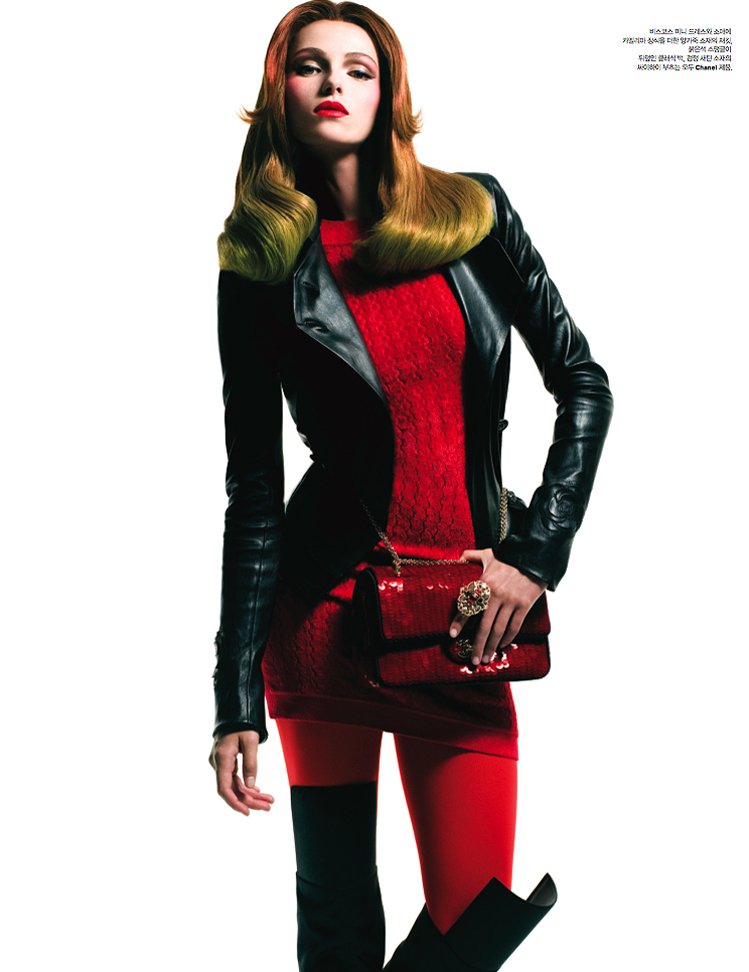 jeffrey graetsch5 Valentina Zelyaeva by Jeffrey Graetsch for <em>W Korea</em> June 2010