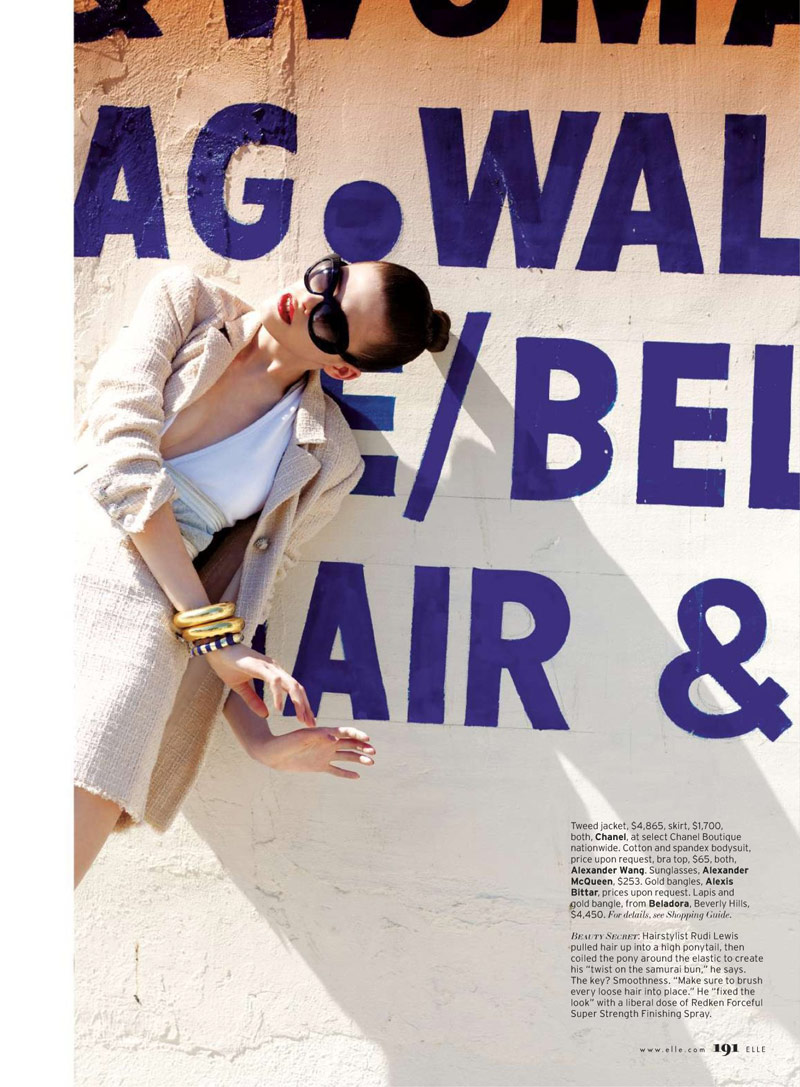 Yulia Kharlapanova by Serge Leblon for <em>Elle US</em> June 2010 serge leblon3 Yulia Kharlapanova by Serge Leblon for <em>Elle US</em> June 2010
