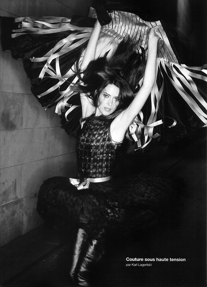 shalombeauty1 Morning Beauty | Shalom Harlow by Karl Lagerfeld