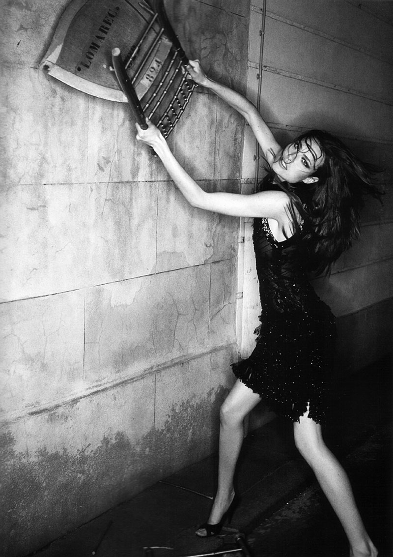 shalombeauty6 Morning Beauty | Shalom Harlow by Karl Lagerfeld