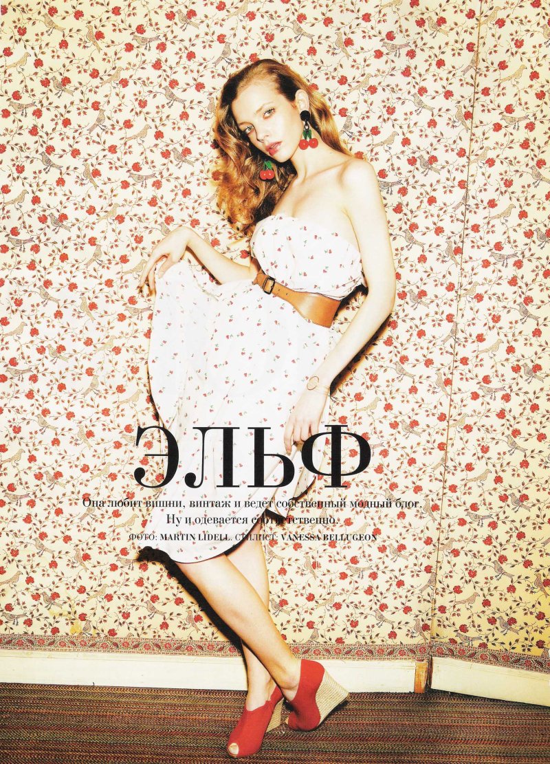 sophie srej1 Sophie Srej by Martin Lidell for <em>LOfficiel Russia</em> May 2010