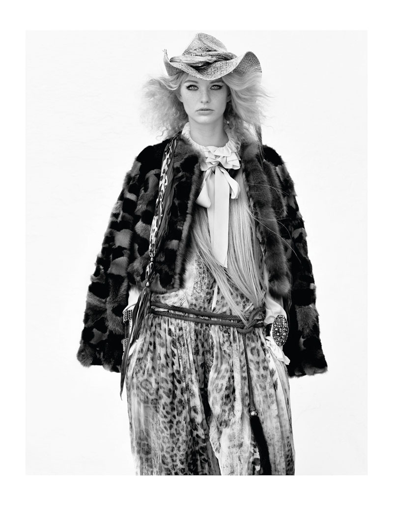 cavalli2 Patricia van der Vliet in Roberto Cavalli for <em>Interview</em> June 2010