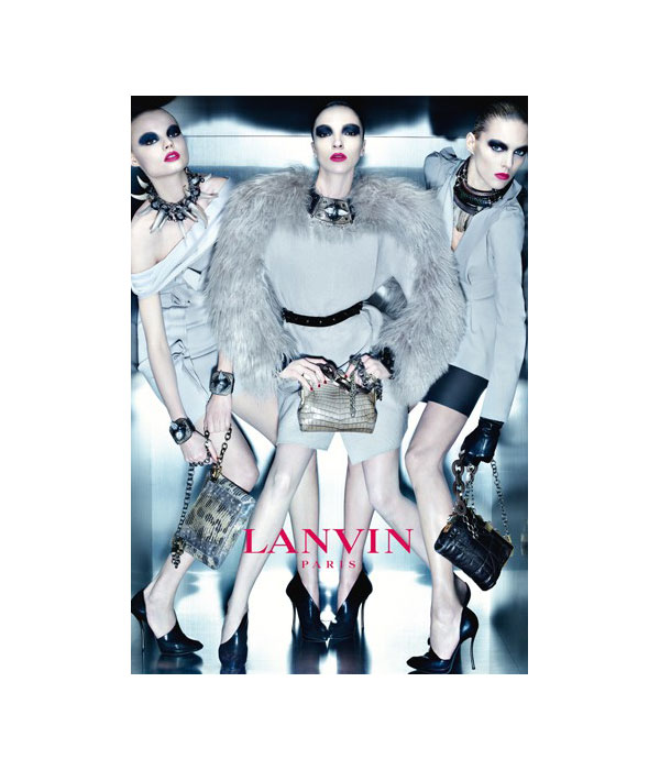 lanvin1 Lanvin Fall 2010 Campaign Preview | Mariacarla, Anja & Magdalena by Steven Meisel