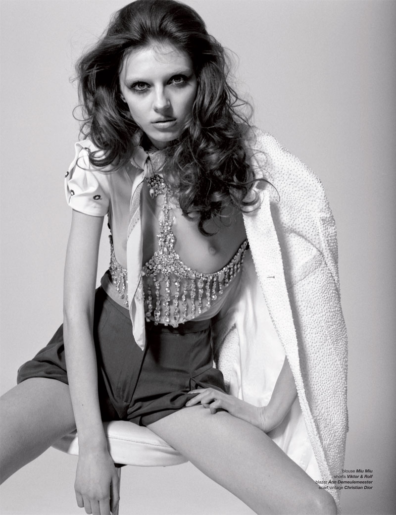 olga sherer12 Olga Sherer by Philip Gay for <em>Zoo</em> Summer 2010