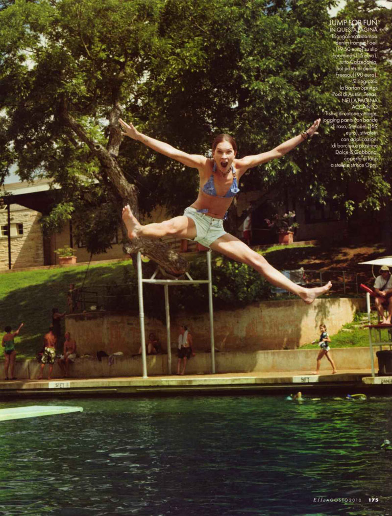 erin wasson10 Erin Wasson for <em>Elle Italia</em> August 2010 by David Mushegain