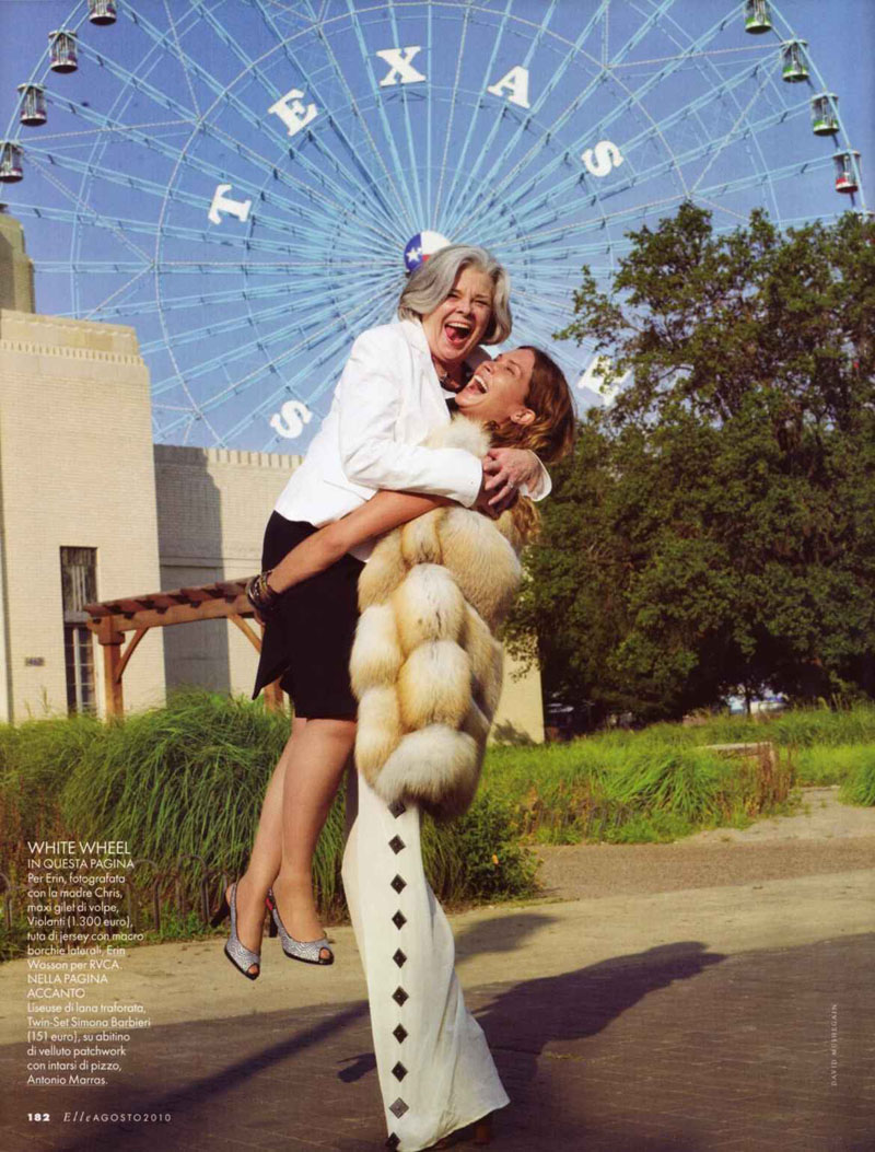 erin wasson16 Erin Wasson for <em>Elle Italia</em> August 2010 by David Mushegain