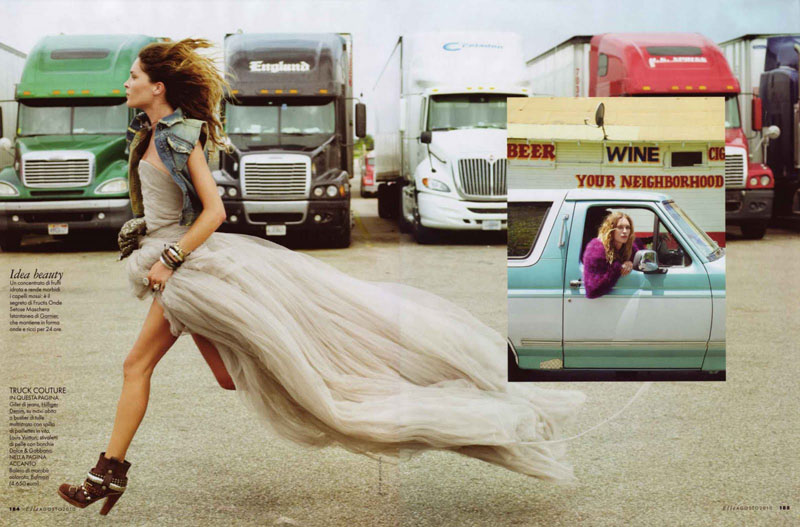 erin wasson24 Erin Wasson for <em>Elle Italia</em> August 2010 by David Mushegain