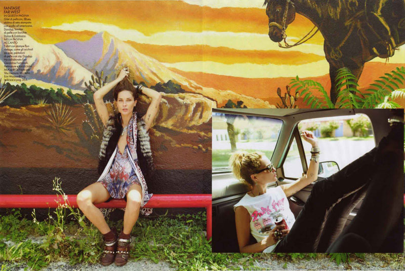 erin wasson30 Erin Wasson for <em>Elle Italia</em> August 2010 by David Mushegain