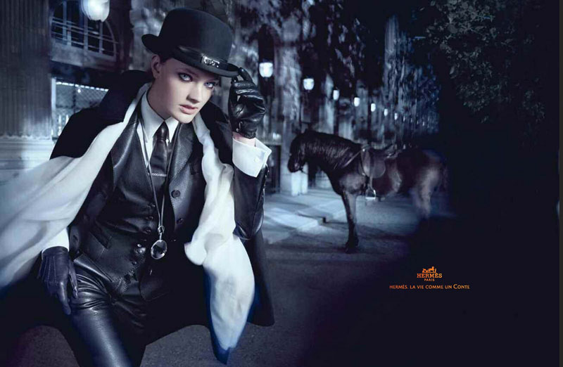 Hermès Fall 2010 Campaign | Constance Jablonski by Paolo Roversi hermescampaign1 Hermès Fall 2010 Campaign | Constance Jablonski by Paolo Roversi