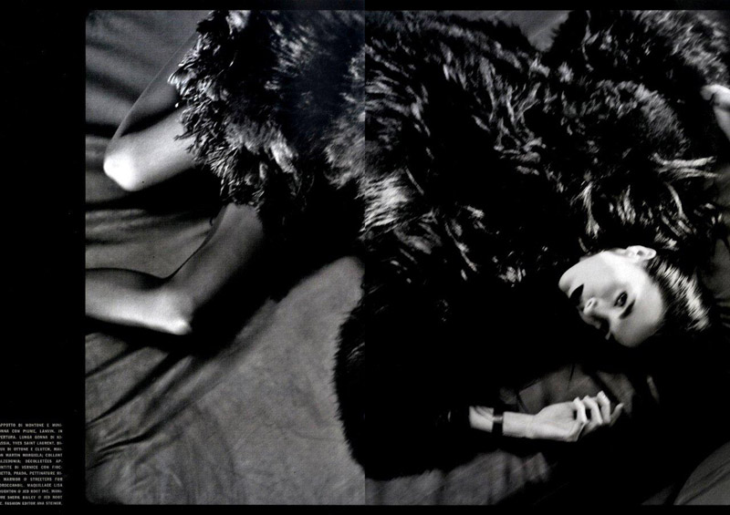 mariacarla boscono7 Mariacarla Boscono by Glen Luchford for <em>Vogue Italia</em> July 2010