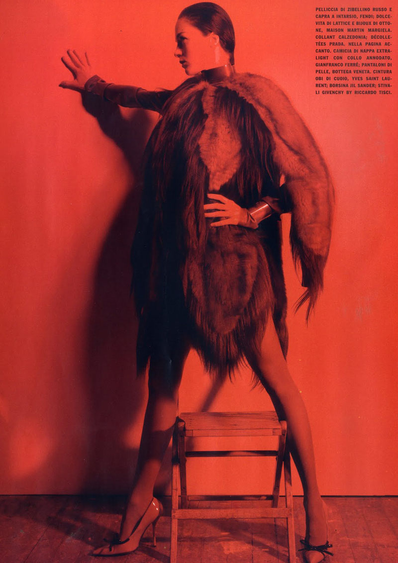 mariacarla boscono9 Mariacarla Boscono by Glen Luchford for <em>Vogue Italia</em> July 2010