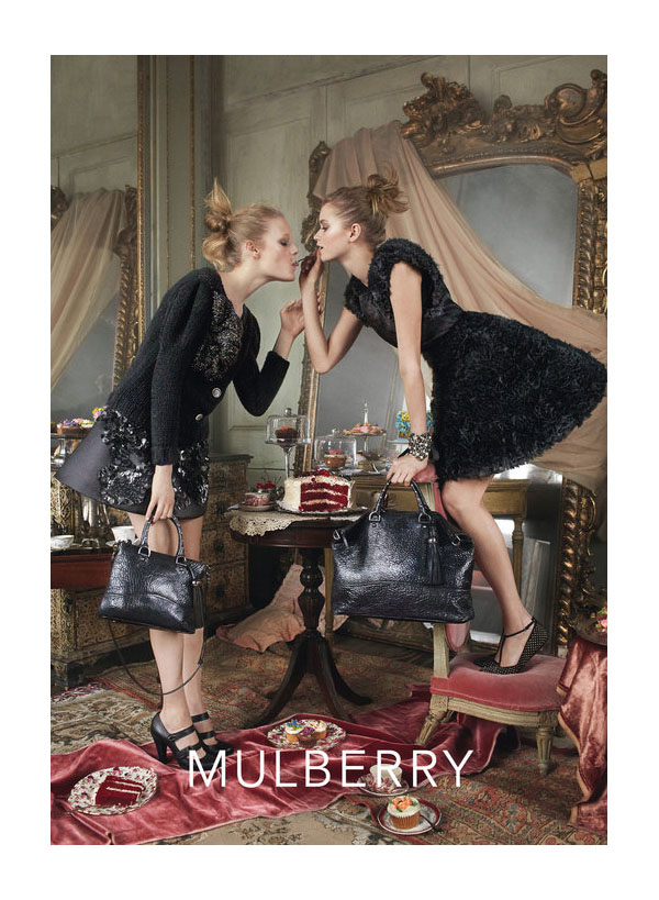 Mulberry Fall 2010 Campaign | Abbey Lee Kershaw & Hanne Gaby Odiele by Steven Meisel mulberrycampaign2 Mulberry Fall 2010 Campaign | Abbey Lee Kershaw & Hanne Gaby Odiele by Steven Meisel