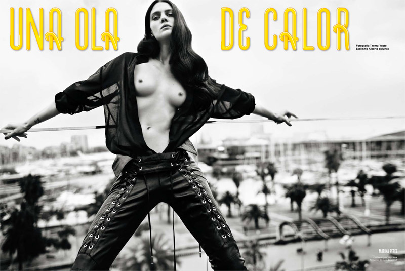 v spain1 Spanish Models for <em>V Magazine Spain</em> Summer 2010 by Txema Yeste