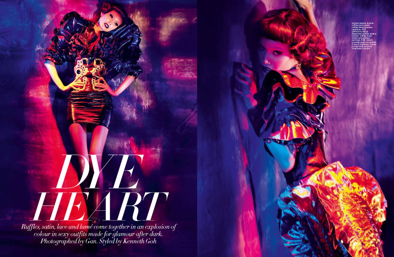 <em>Harpers Bazaar Singapore</em> August 2010 | Song Kyunga by Gan dyeheart1 <em>Harpers Bazaar Singapore</em> August 2010 | Song Kyunga by Gan