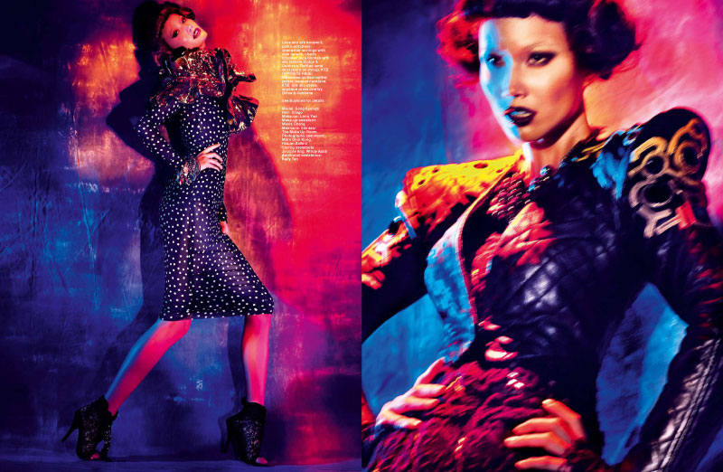 <em>Harpers Bazaar Singapore</em> August 2010 | Song Kyunga by Gan dyeheart3 <em>Harpers Bazaar Singapore</em> August 2010 | Song Kyunga by Gan