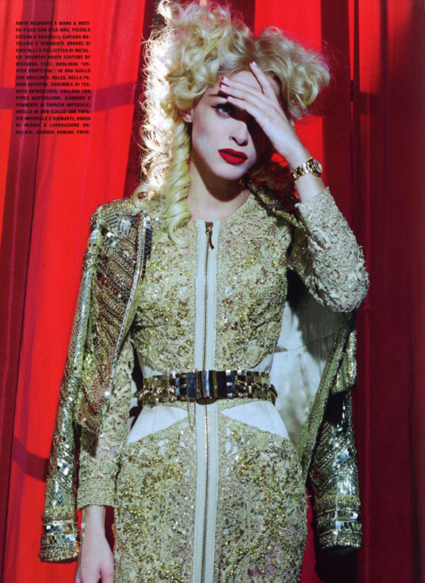 elisa sednaoui12 Elisa Sednaoui by Miles Aldridge for <em>Vogue Italia</em> September 2010