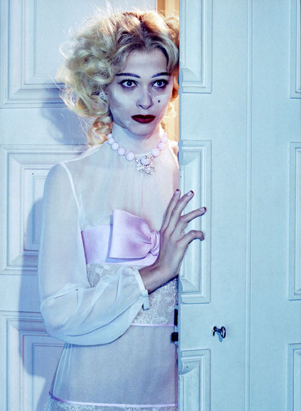 elisa sednaoui6 Elisa Sednaoui by Miles Aldridge for <em>Vogue Italia</em> September 2010