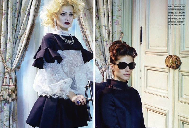 elisa sednaoui7 Elisa Sednaoui by Miles Aldridge for <em>Vogue Italia</em> September 2010