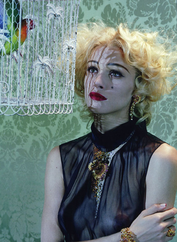 elisa sednaoui9 Elisa Sednaoui by Miles Aldridge for <em>Vogue Italia</em> September 2010