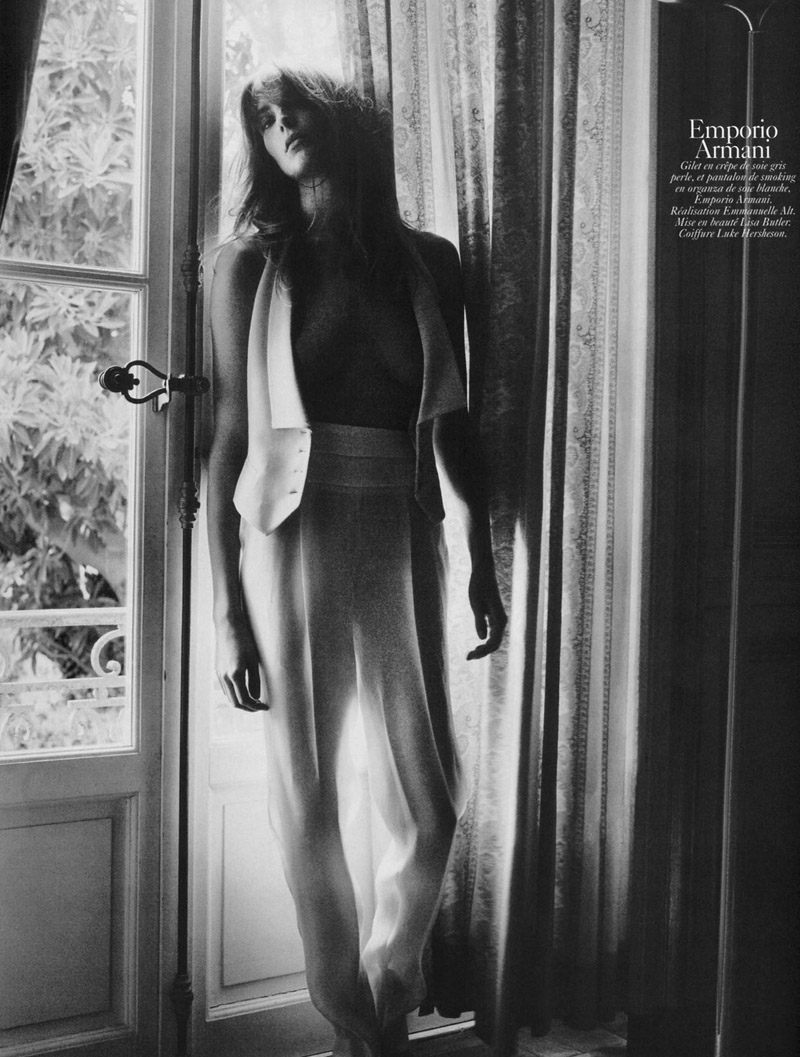 simscollections53 Lhiver Avant Lhiver by David Sims for <em>Vogue Paris</em> August 2010