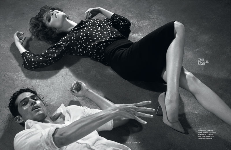 coco rocha13 Coco Rocha for <em>Elle UK</em> October 2010 by David Vasiljevic