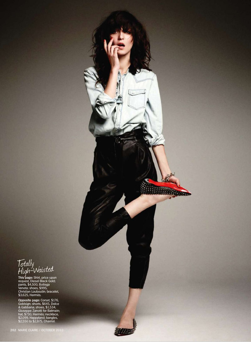 irina beauty5 Morning Beauty | Irina Lazareanu by James Macari